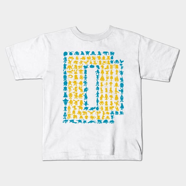 Digimon Kids T-Shirt by Jawes